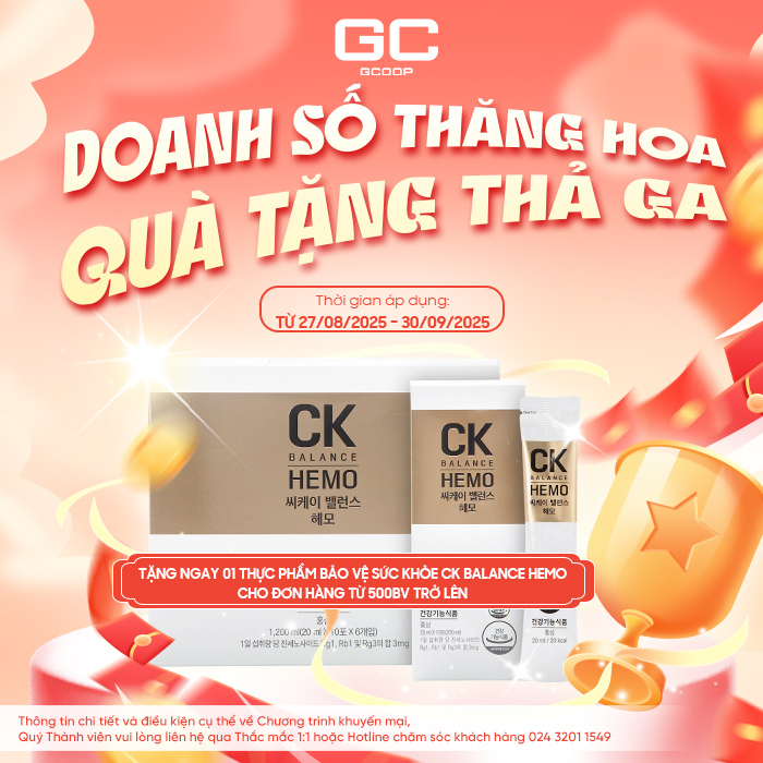 DOANH SỐ THĂNG HOA QUÀ TẶNG THẢ GA
