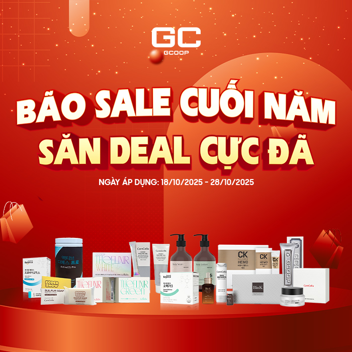 Thông báo chương trình khuyến mại Bão sale cuối năm - Săn deal cực đã