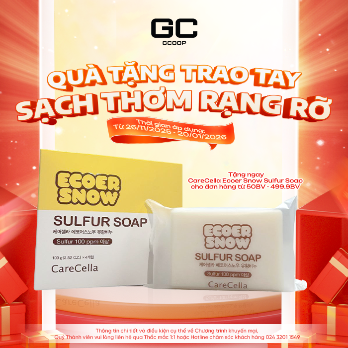 Quà tặng trao tay - Sạch thơm rạng rỡ