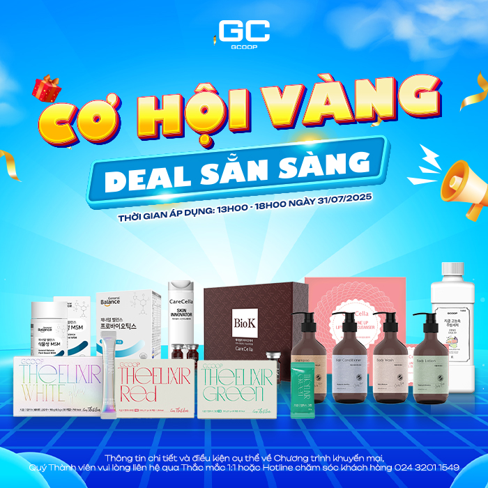 Thông bảo về việc triển khai chương trình khuyến mại Cơ hội vàng - Deal sẵn sàng