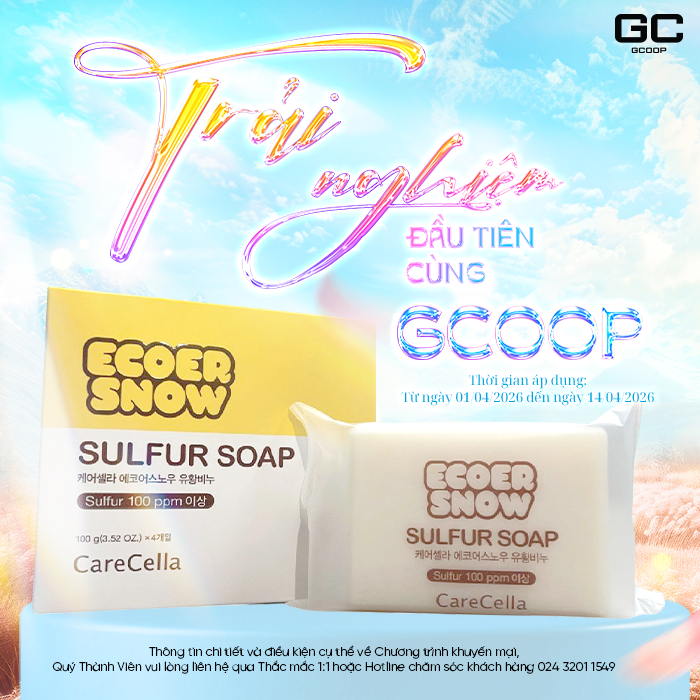 Chương trình khuyến mại Trải Nghiệm Đầu Tiên Cùng GCoop