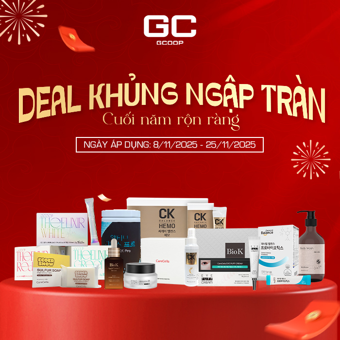 Thông báo CTKM Deal khủng ngập tràn-Cuối năm rộn ràng