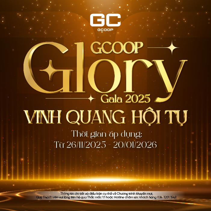 GCOOP GLORY GALA 2025 - VINH QUANG HỘI TỤ